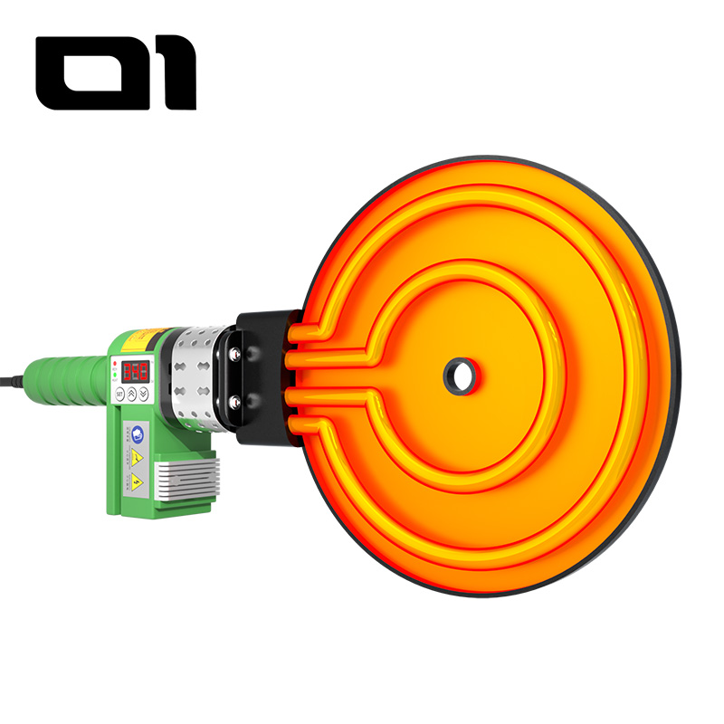 Hot melt heating device