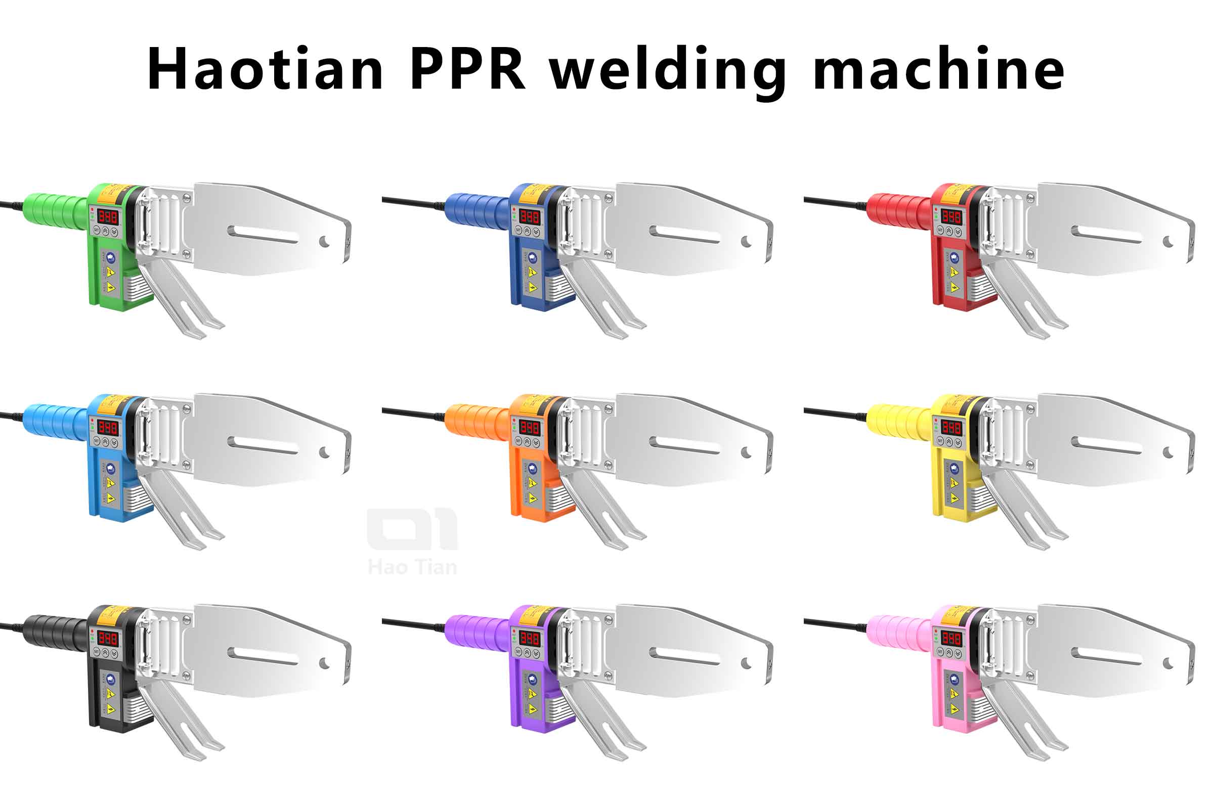 Customized PPR welding machine colors